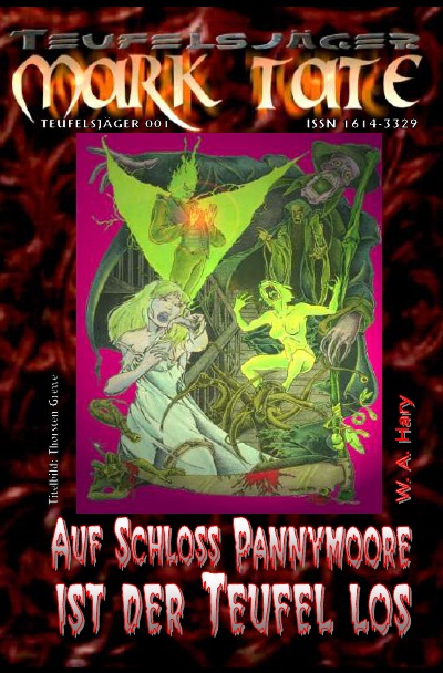 'Teufelsjäger Mark Tate 001: Auf Schloss Pannymoore ist der Teufel los'-Cover