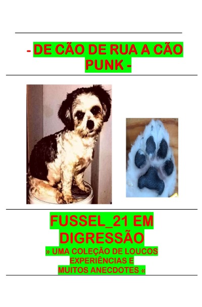 'Cover von De cao de rua ao cao punk'-Cover