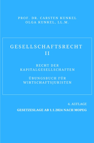 'Cover von Gesellschaftsrecht II'-Cover
