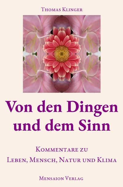 'Cover von Von den Dingen und dem Sinn'-Cover