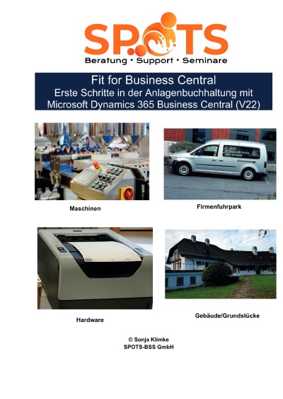 'Cover von Fit for Business Central Erste Schritte in der Anlagenbuchhaltung mit Microsoft Dynamics 365 Business Central (V22)/Bd.9'-Cover