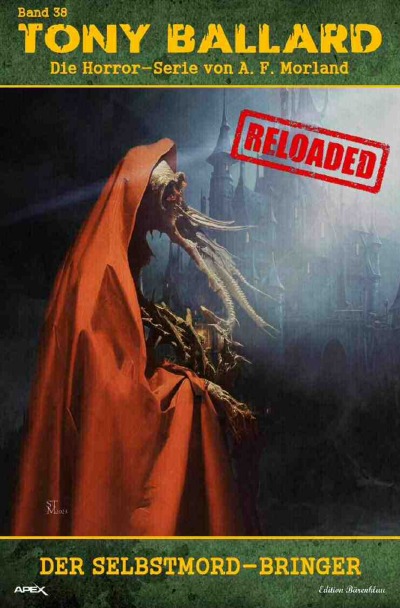 'Cover von Tony Ballard – Reloaded, Band 38: Der Selbstmord-Bringer'-Cover