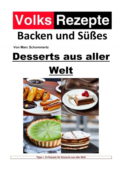 'Cover von Volksrezepte Backen und Süßes – Desserts aus aller Welt'-Cover