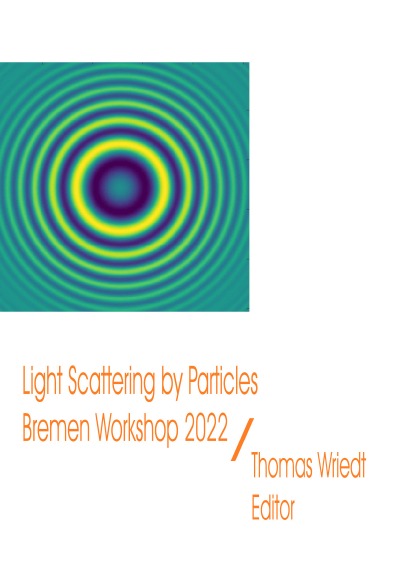 'Cover von Light Scattering by Particles, Bremen Workshop 2022'-Cover