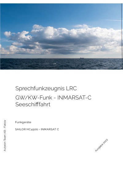 'Sprechfunkzeugnis LRC – GW/KW-Funk in der Seeschifffahrt'-Cover