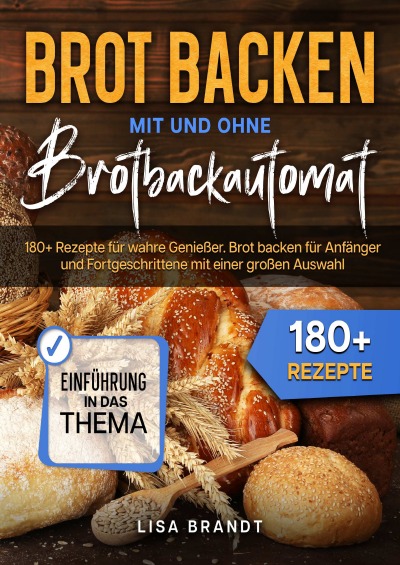 'Cover von Brot backen mit und ohne Brotbackautomat'-Cover