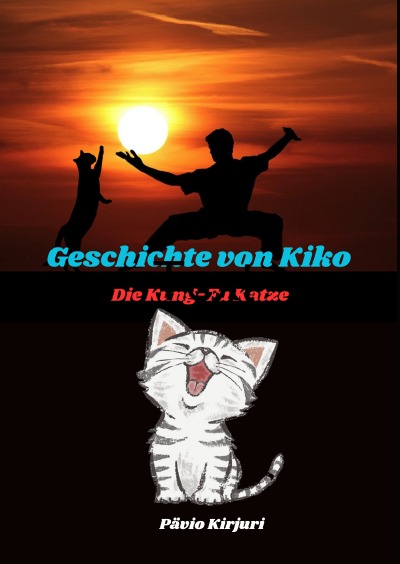 'Geschichte von Kiko Die Kung-Fu Katze'-Cover