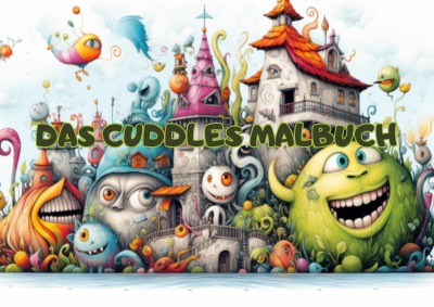 'Das Cuddles Malbuch'-Cover