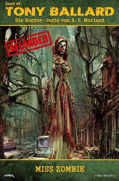 'Cover von Tony Ballard – Reloaded, Band 43: Miss Zombie'-Cover