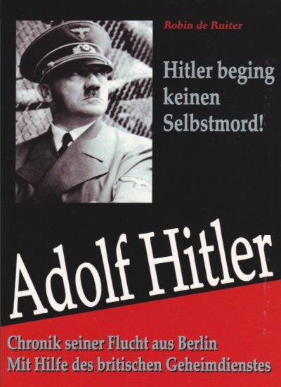 'Cover von Adolf Hitler begin keinen Selbstmord'-Cover