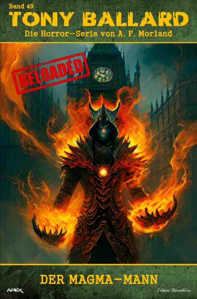 'Cover von Tony Ballard – Reloaded, Band 49: Der Magma-Mann'-Cover