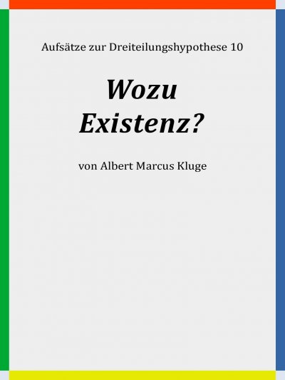 'Wozu Existenz?'-Cover