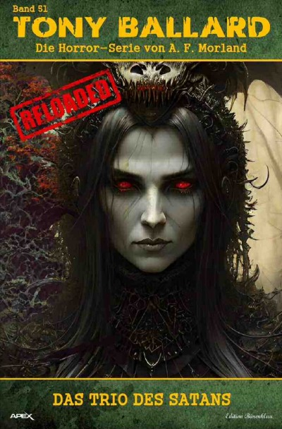 'Cover von Tony Ballard – Reloaded, Band 51: Das Trio des Satans'-Cover