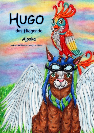 'Cover von Hugo – das fliegende Alpaka'-Cover