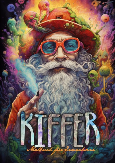'Cover von Kiffer Malbuch für Erwachsene'-Cover