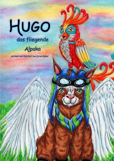 'Cover von Hugo – das fliegende Alpaka'-Cover