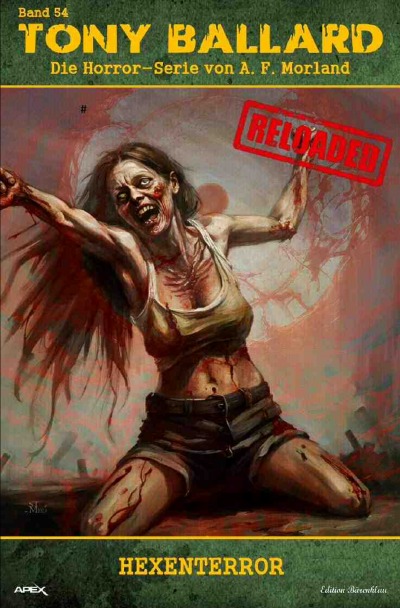 'Cover von Tony Ballard – Reloaded, Band 54: Hexenterror'-Cover