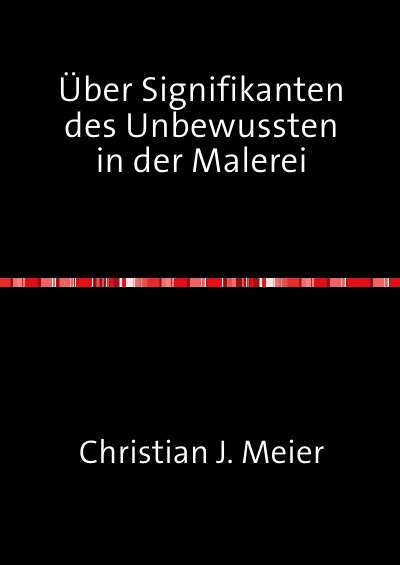 'Cover von Über Signifikanten des Unbewußten in der Malerei'-Cover