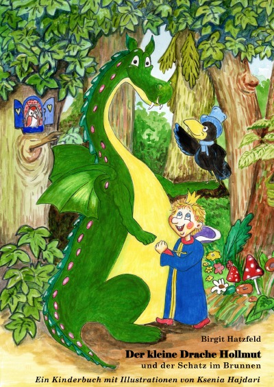 'Der kleine Drache Hollmut und der Schatz im Brunnen'-Cover