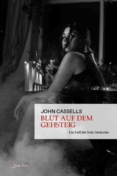 'Cover von Blut auf dem Gehsteig – Ein Fall für Solo Malcolm'-Cover