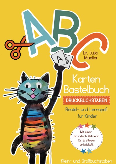 'Cover von ABC-Bastelbuch Druckbuchstaben'-Cover