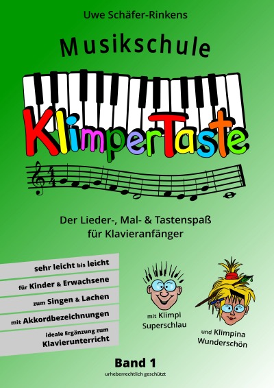 'Cover von Musikschule Klimpertaste – Der Lieder-, Mal- und Tastenspaß'-Cover