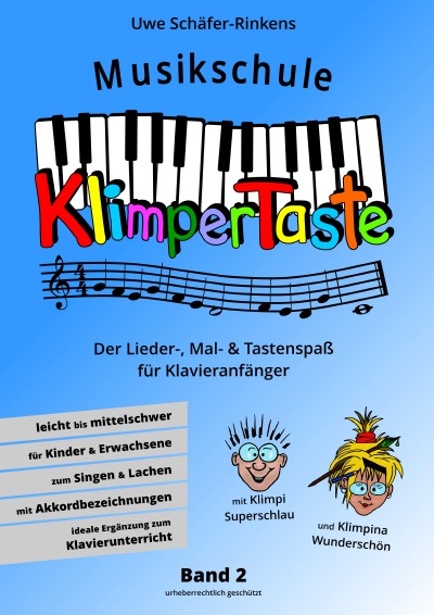 'Cover von Musikschule Klimpertaste – Der Lieder-, Mal- und Tastenspaß'-Cover