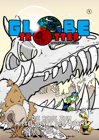 'Cover von Globetrotter Band 4: Die Reise zum Mittelpunkt des Wurms, Teil 2'-Cover