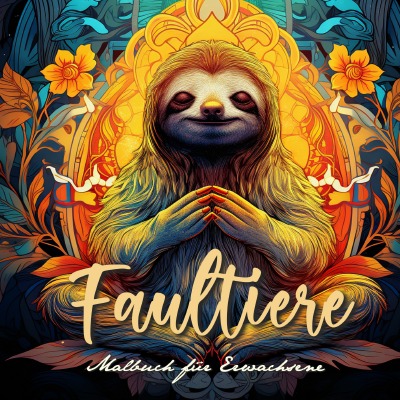 'Cover von Faultiere Malbuch für Erwachsene'-Cover