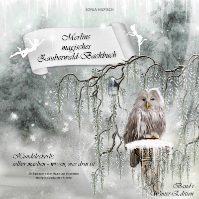 'Merlins magisches Zauberwald-Backbuch'-Cover