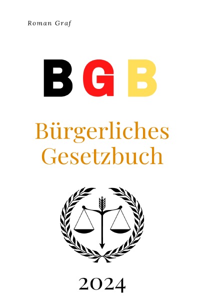 'Cover von BGB – Das Bürgerliche Gesetzbuch 2024'-Cover