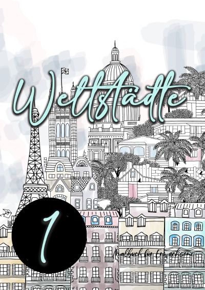 'Cover von Weltstädte Malbuch für Erwachsene 1'-Cover