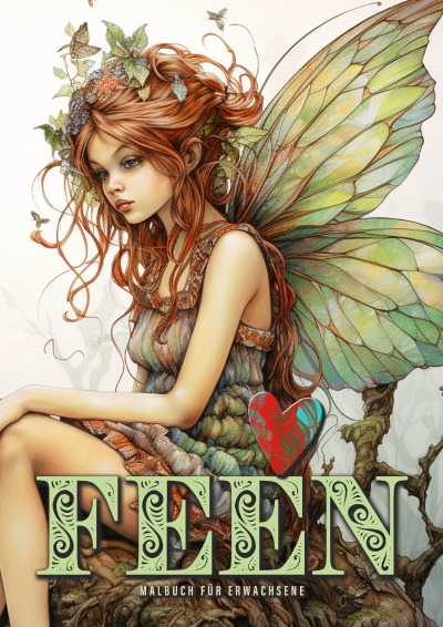 'Cover von Feen Malbuch für Erwachsene'-Cover