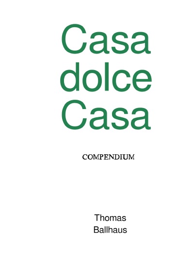 'Cover von Casa dolce Casa'-Cover