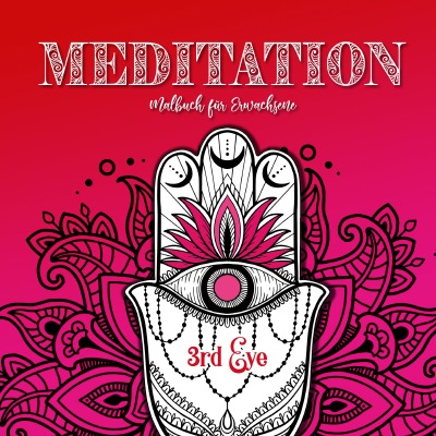 'Meditation Malbuch für Erwachsene'-Cover
