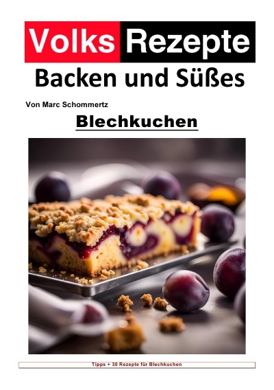 'Volksrezepte Backen und Süßes – Blechkuchen'-Cover