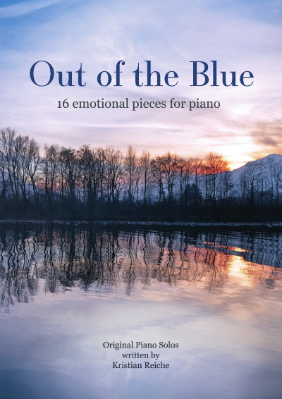 'Cover von Out of the Blue – 16 emotional pieces for piano'-Cover