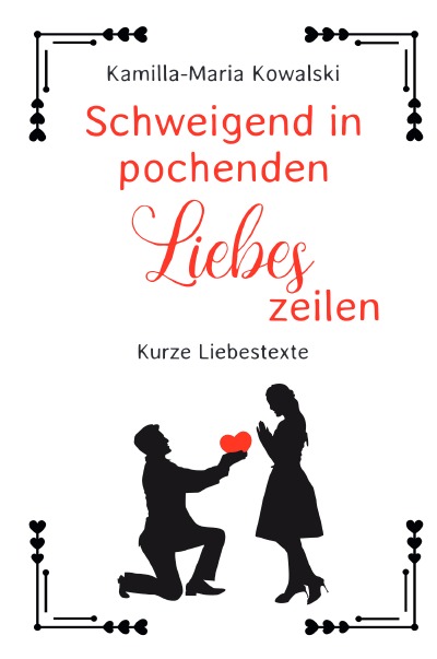 'Schweigend in pochenden Liebeszeilen'-Cover