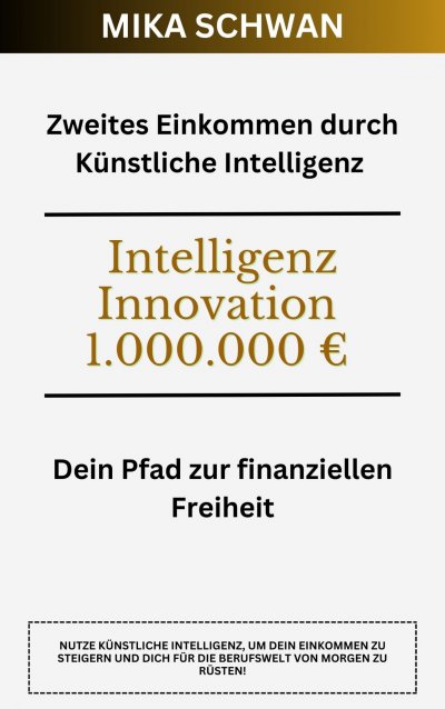'Zweites Einkommen durch Künstliche Intelligenz'-Cover
