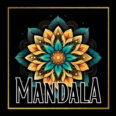 'Black Mandala- Das Malbuch'-Cover