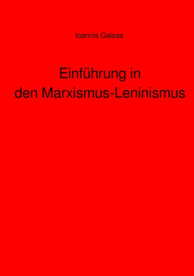 'Cover von Einführung in den Marxismus-Leninismus'-Cover