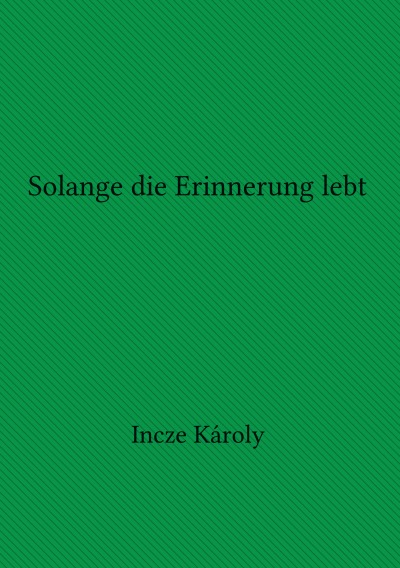 'Solange die Erinnerung lebt'-Cover