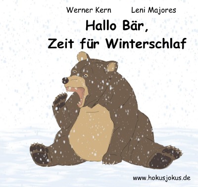 'Hallo Bär, Zeit für Winterschlaf'-Cover