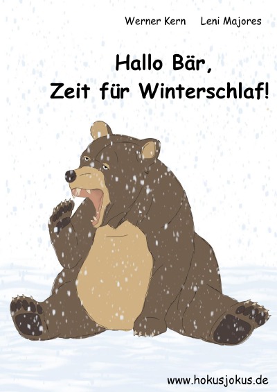 'Hallo Bär, Zeit für Winterschlaf'-Cover
