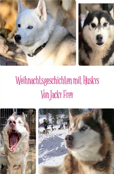 'Cover von Weihnachtsgeschichten mit Huskys'-Cover
