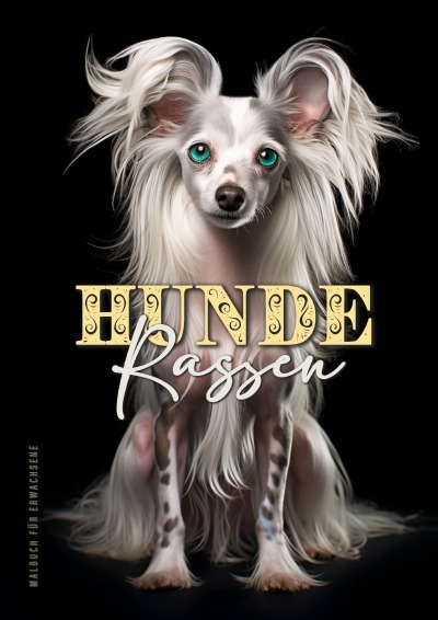 'Cover von Hunderassen Malbuch für Erwachsene'-Cover