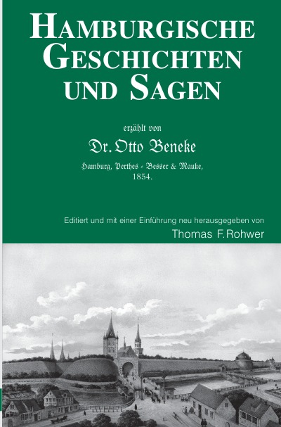 'Hamburgische Geschichten und Sagen – Erzählt von Dr.Otto Beneke'-Cover