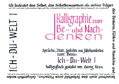 'Cover von Ich-Du-Welt 1'-Cover