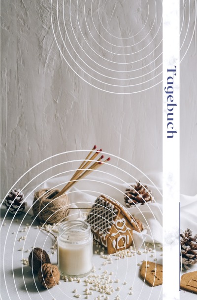 'Cover von Tagebuch Lebkuchenhaus Weihnachten'-Cover