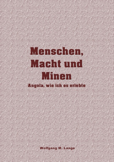 'Cover von Menschen, Macht und Minen'-Cover